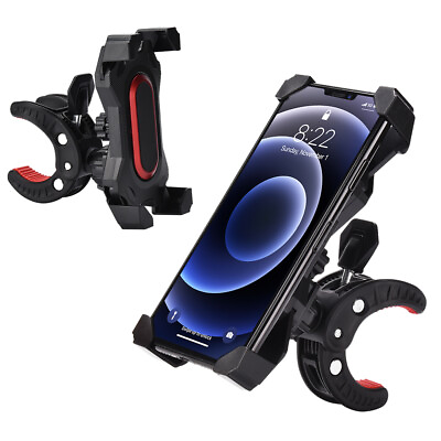#ad Universal Bicycle Motorcycle Bike Phone Mount Secure Durable amp; Adjustable USA $5.95