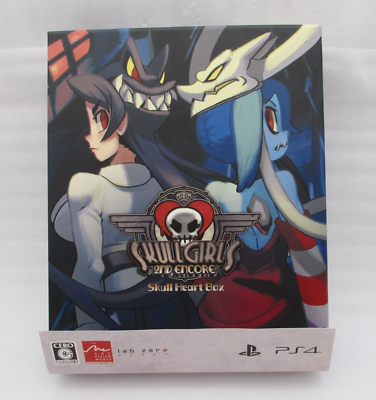 #ad PS4 SKULLGIRLS 2ND ENCORE Skull Heart Box Japan import Limited Edition $109.99