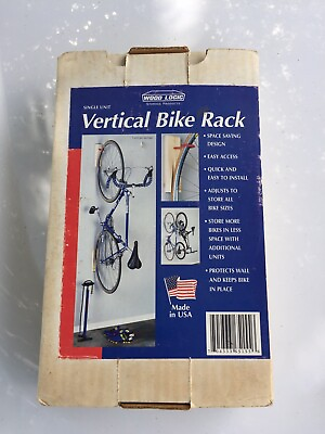 #ad Vertical Bike Rack Single Unit by Wood Logic Storage Products USA 155V $19.99