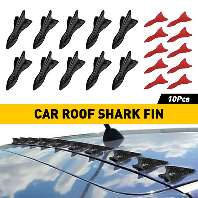 #ad #ad Shark Fin Generator Vortex Diffuser For Mazda Roof Subaru Spoiler Bumper US GBP 14.79