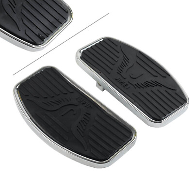 #ad Pair Motorcycles Front amp; Rear Foot Boards Floorboards For Harley For Honda $74.81