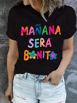 #ad Karol G black t shirt Mañana Sera Bonito $14.95