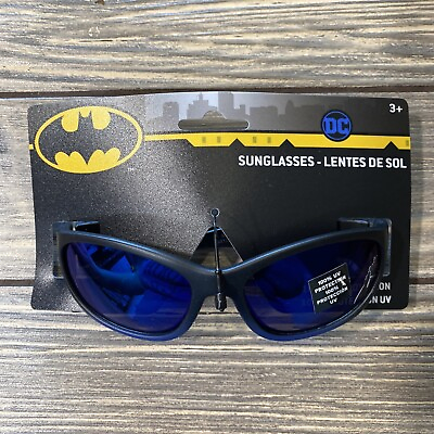 #ad DC Batman Kids Sunglasses with UV Protection Bat Symbol $7.79