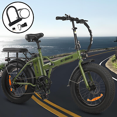 #ad Axiniu 20quot; 750W Electric Folding Bicycle Fat Tire 30MPH e Bike Road City Ebike $729.99