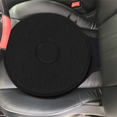 #ad 1X Swivel Seat Cushion for Car for Elderly 360° Rotation Portable Memory $12.81