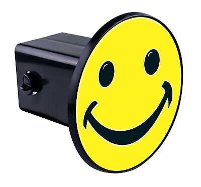 SMILE FACE TOW HITCH COVER* car truck suv trailer 2quot; receiver plug cap $11.95