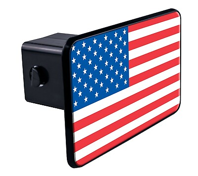 AMERICAN FLAG TOW HITCH COVER* car truck suv trailer 2quot; receiver $12.95