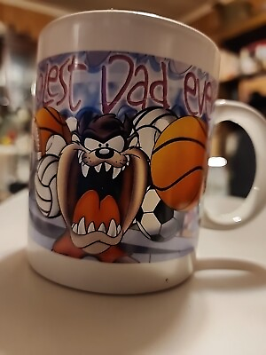 #ad #ad Taz Manian Devil Coolest Dad Ever Sports Coffee Mug Cup 10 oz Warner Bros. $8.98