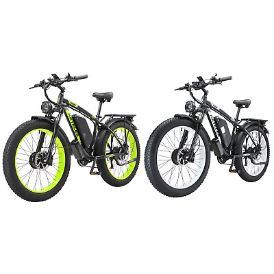 #ad KETELES 2000W Dual Motor E Bike 26quot; Fat Tire 48V 23Ah Mountain Bicycle 35MPH US $1208.99