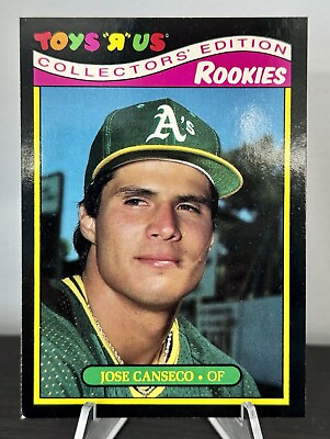 #ad #ad 1987 Topps Toysquot;Rquot;Us Rookies #5 Jose Canseco $1.99