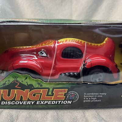 #ad #ad Remote Control Car Jungle Discovery Expedition R C Toy Car Boys Dinosaur NEW 3 $10.00