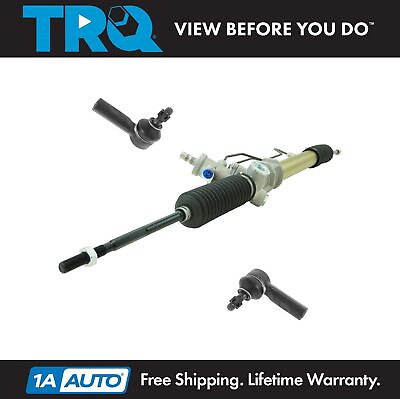 TRQ Power Steering Rack Assembly Outer Tie Rod End Kit Set for Corolla Prizm New $254.95