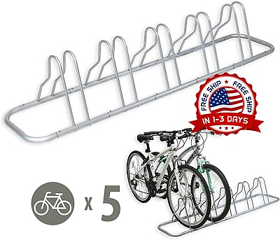 #ad Bicycle Floor Adjustable Parking Stand Storage Garage Rack Bike Holder For Home $98.99