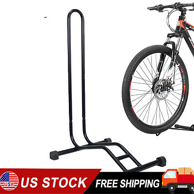 #ad Bike Floor L Parking Stand Mountain Bicycle Display Rack Storage Holder $23.42