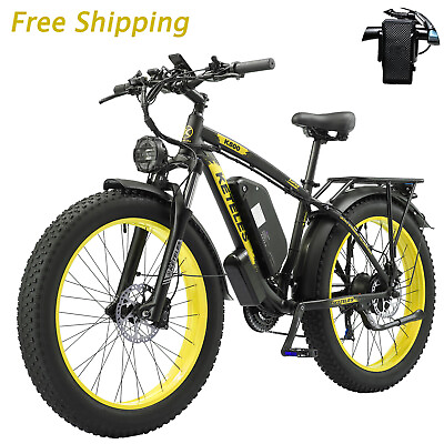 #ad #ad KETELES K800 1000W Electric Bicycle X1 26quot; 48V 17.5Ah Mountain Bike 21 Speed US $949.99