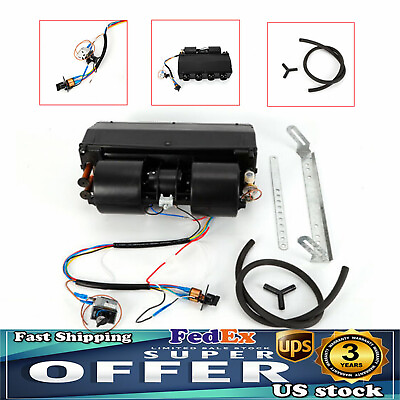 #ad A C Evaporator Unit Kit Heater Under dash Heat and Cool For Car Truck Universal $108.00