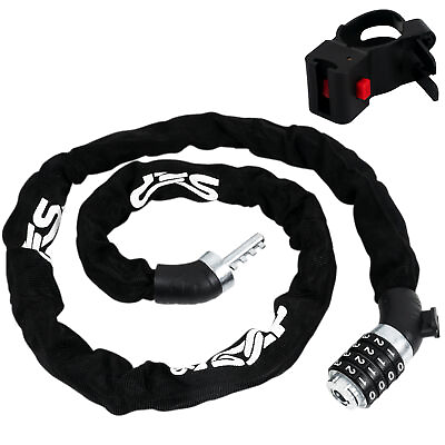 Bike Chain Lock Combination Anti Theft Bike Locks Heavy Duty $41.99