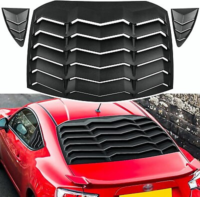 Rear and Side Window Louver Sun Shade Cover in GT Lambo Style 2013 2020 $189.99