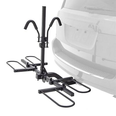 #ad Elevate Outdoor Hitch Mounted Bike Rack for E bikes and Fat Tire Bikes 2 Bike $214.99