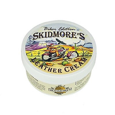 #ad Skidmore#x27;s Biker Edition Leather Cream Natural Protection for your Motorcycle $22.98
