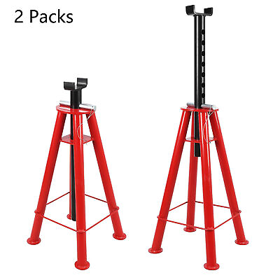 #ad #ad 2 Packs Car Jack Stand Heavy Duty Pin Type Adjustable Height With Lock 10 Ton US $284.99