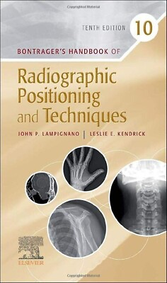 #ad Bontrager’s Handbook of Radiographic Positioning and Techniques Spiral Paperback $21.99