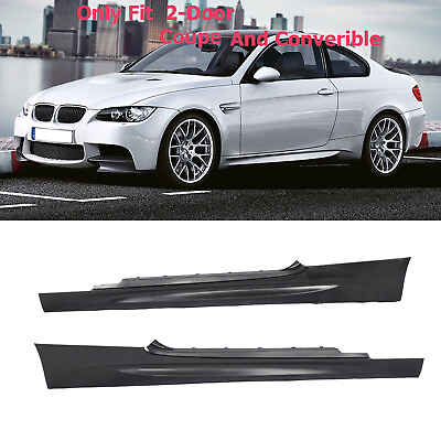 #ad M Style Side Skirts PP Fits 07 13 BMW E92 E93 2dr 3 Series $168.00