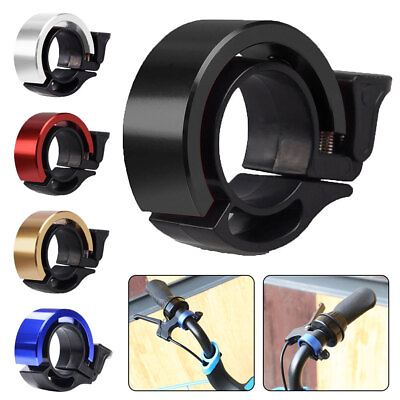 #ad #ad Aluminum Bike Bell Mountain Road Bicycle Sound Handlebar Alarm Ring Frame Safety $6.99