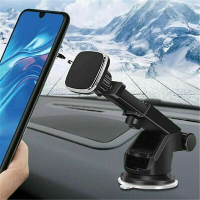 #ad Universal Magnetic Car Mount Holder Dash Windshield Suction Cup For Cell Phone $7.98
