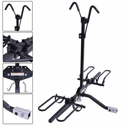 Costway 2 Bike Carrier Platform Hitch Rack Bicycle Rider Mount Fold Receiver 2quot; $74.49