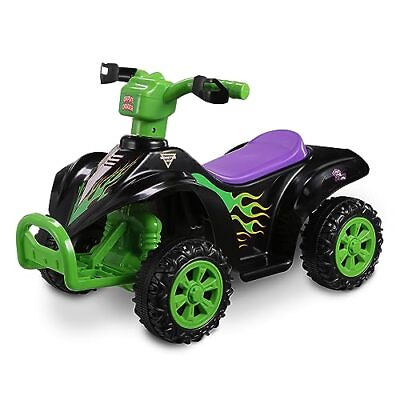 #ad 6V ATV Quad for Kids Powerful and Safe Ride On Toy with Monster Jam $132.14
