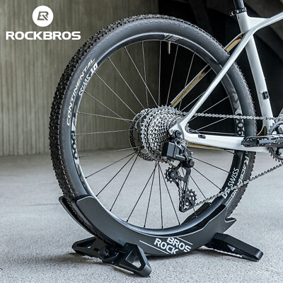#ad ROCKBROS Bike Parking Stand Indoor Stand Racks Detachable Holder Rack Adjustable $34.99