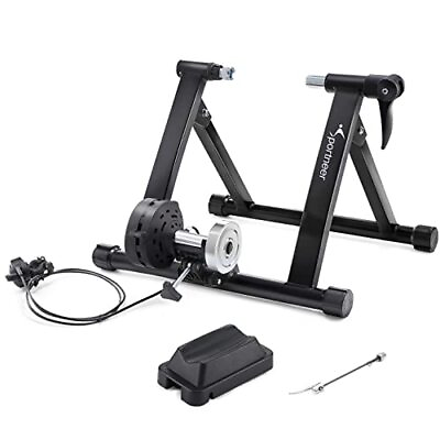 #ad Bike Trainer: 8 Level Resistance Magnetic Stationary Bike Stand for 26 28quot; amp; $103.66