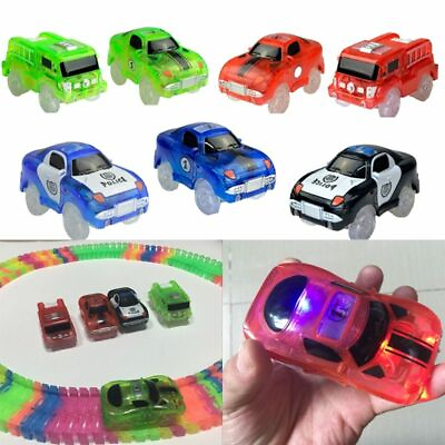#ad Magical Track Luminous Racing Car With Colored Lights Glowing Toys For Kids Play $9.99