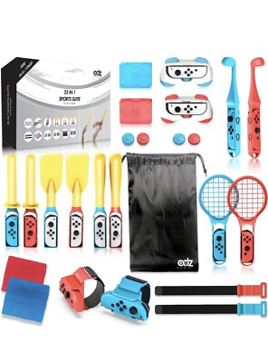 #ad #ad Nintendo Switch Sports Accessories Bundle 25 in 1 Switch Sports Accessories $35.00