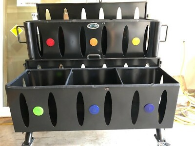 #ad Two Tiered 6 compartments  Jelly Bell Rack $400.00