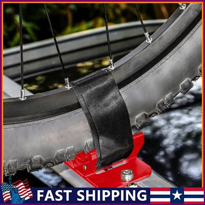 #ad MTB Road Bike Car Carry Bicycle Fixed Bracket Mount Rack Red Rear $22.90