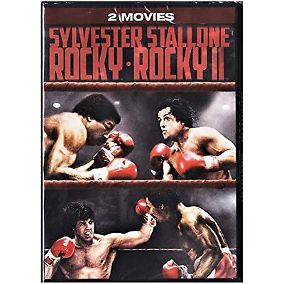 #ad Sylvester Stallone: Rocky Rocky II DVD 2018 2 Disc Set NEW $5.78