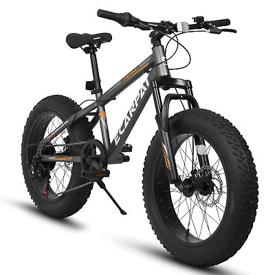 #ad 20 Inch Fat Tire Bike Adult Youth Full Shimano 7 Speed Mountain Bike $247.38