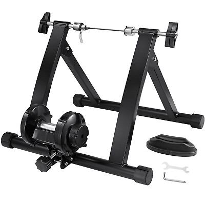#ad #ad VEVOR Magnetic Bike Trainer Stand Resistance Stationary Indoor Exercise Riding $59.99