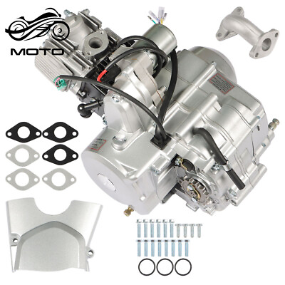 #ad #ad 125cc 4 Stroke ATV Engine Motor 3 Speed Semi Auto w Reverse For ATV Quad Go Kart $176.20