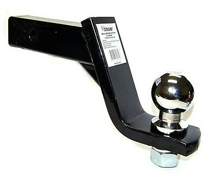 #ad 4quot; Drop Hitch Receiver Trailer Ball Mount for 2quot; Receiver With 1 7 8quot; Hitch Ball $29.99