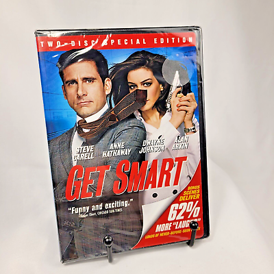 #ad Sealed DVD Get Smart Two Disc Special Edition 2008 $14.99