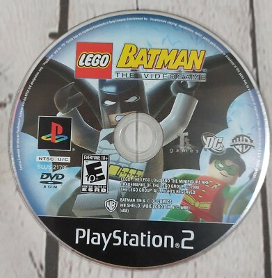 #ad #ad Lego Batman for Playstation 2 PS2 by WB Game **Disc Only** $3.99