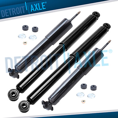 4pc Front and Rear Shocks Absorbers for Chevy Silverado 1500 GMC Sierra 1500 2WD $72.35