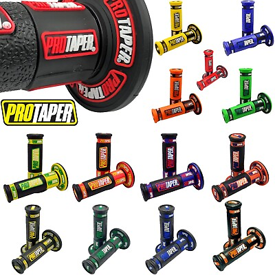#ad #ad ProTaper 7 8quot; Handlebar Grips for Dirt Bike Pit Bike Motorcycle 13 Variations $37.94
