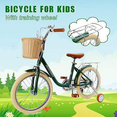 #ad 18#x27;#x27; Kid#x27;s Bike Child Bicycle for Ages 7 9 Years Boys and Girls with Basket R $123.88