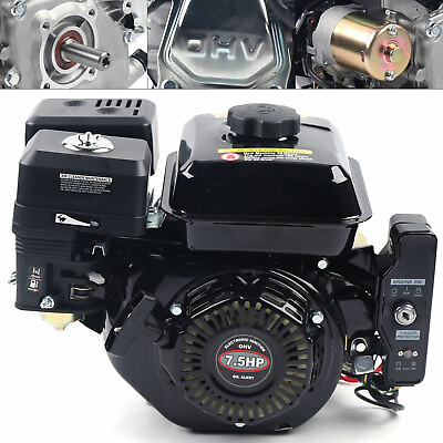 Upgrade Horizontal Engine 7.5HP 3600 R PMGas Engine Go Cart Mini Bike Snowblower $171.00