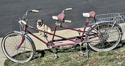 #ad vintage schwinn tandem bicycle $150.00