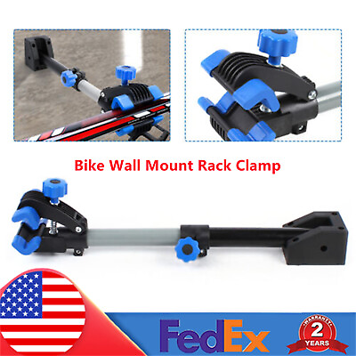 #ad Wall Mount Bike Repair Stand Bicycle Maintenance Rack Workstand Bike Clamp USA $29.45